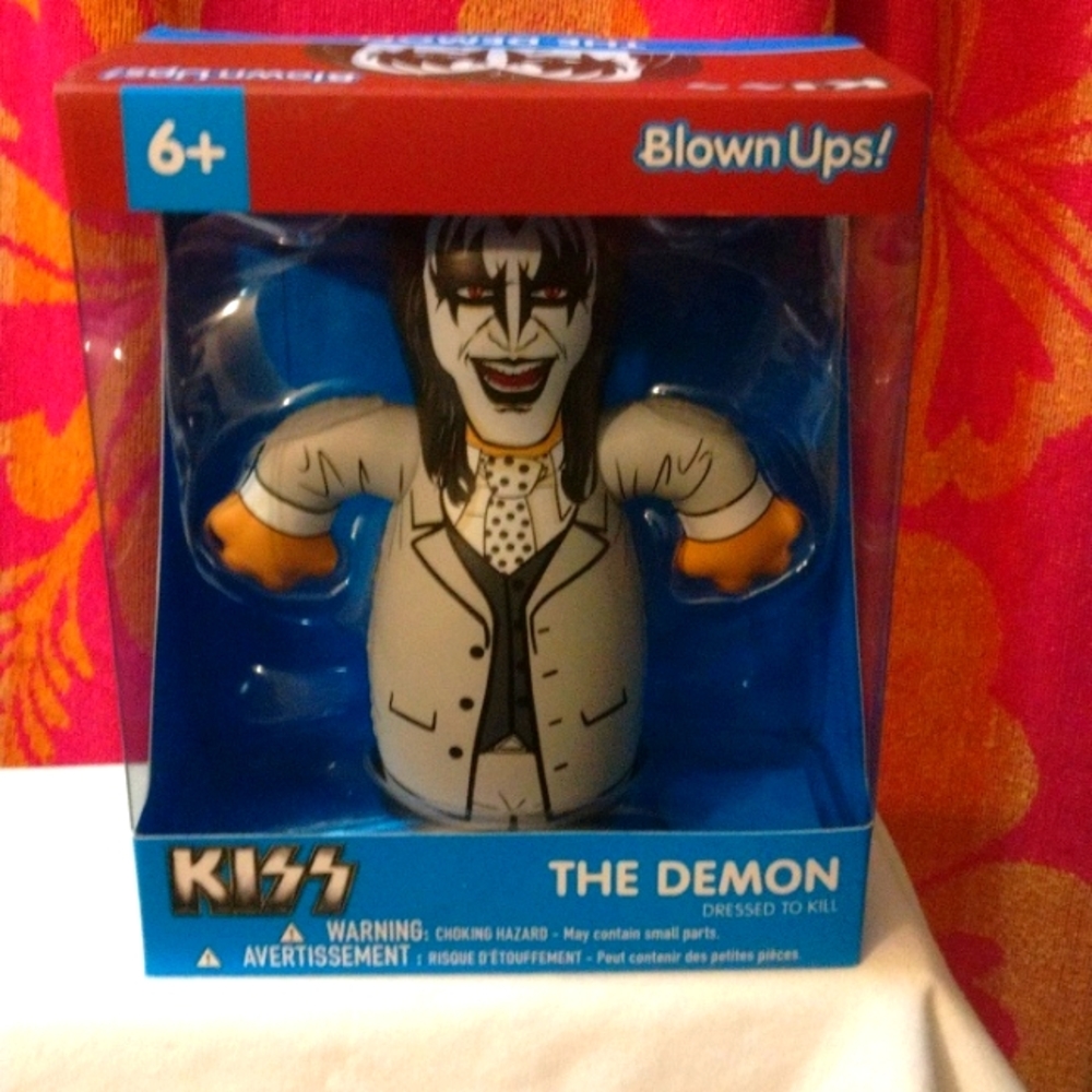 Blown ups,rocks,kiss the demon!